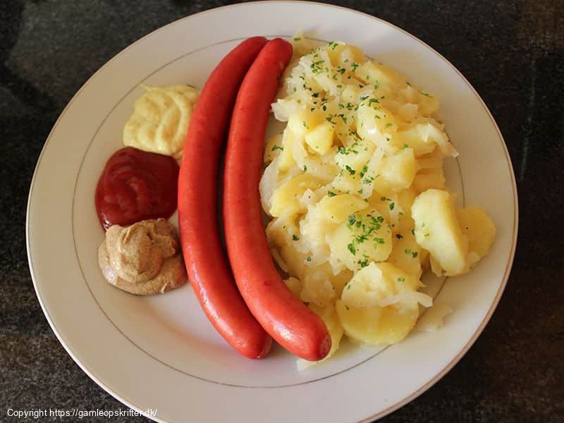 Varm kartoffelsalat